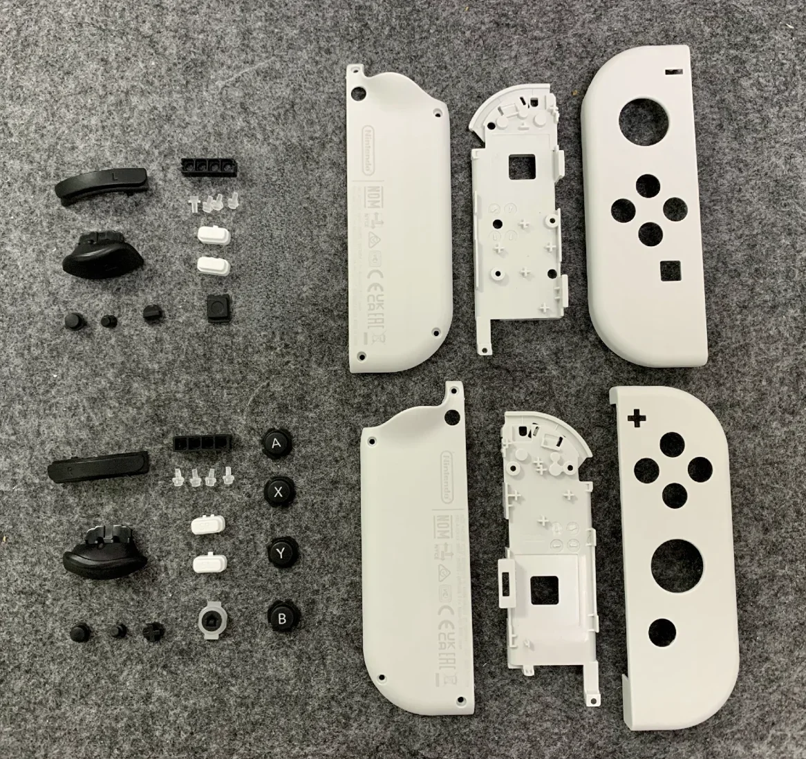 Édition pour Nintendo Switch/OLED JoyCon Joy Con contrôleur boîtier de remplacement coque L R ZL ZR bouton ABXY d-pad boutons