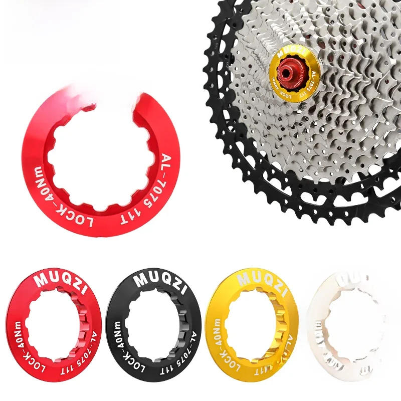 AliExpress MUQZI Cassette Lockring MTB Road Bike 8 9 10 11 12peed Freewheel Ultralight Cap Aluminum Alloy