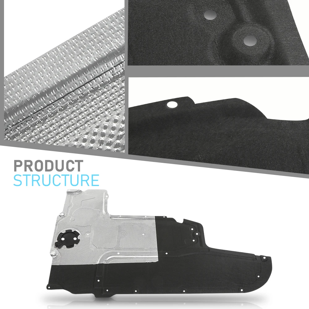 Osłona pod silnik środkowa pod osłoną Bm1228161 Pasuje do Bmw 528/535I 2011-2016 51757207147, Bm1228161 Bawełniane chlapacze