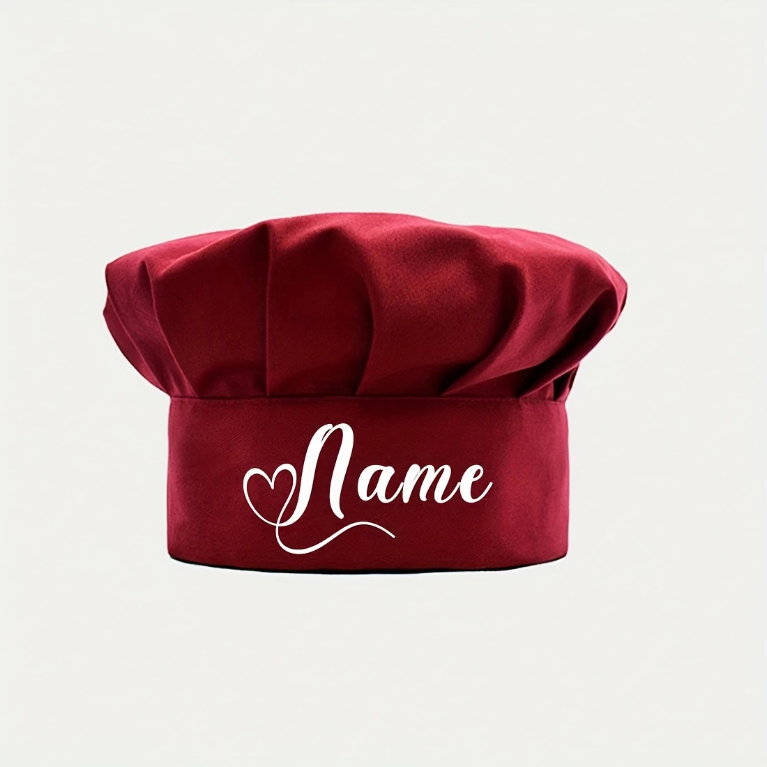 Custom Name Chef Hat, Dust Hat, Adjustable Kitchen Cooking Hat, Bakery, Cafe, Dessert Shop, Restaurant view 3