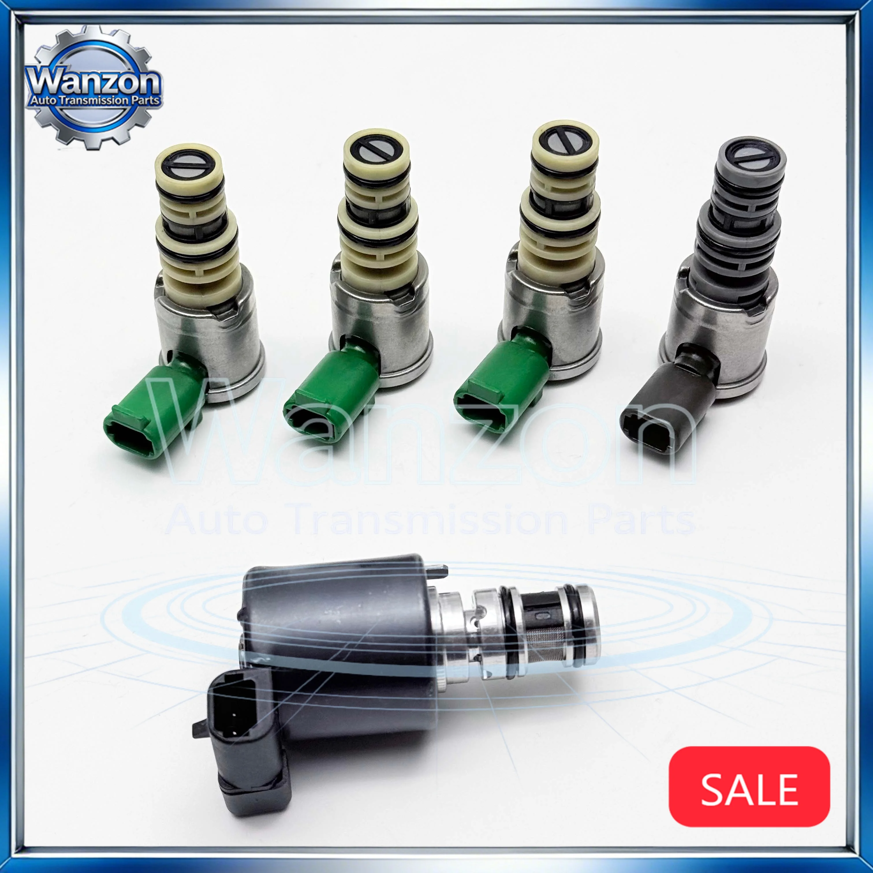 5L40E Automatic Transmission Master Shift EPC TCC Lock Up Solenoids Control Valve Kit Set For Cadillac GM BMW 3 5 7 Series X3 X5