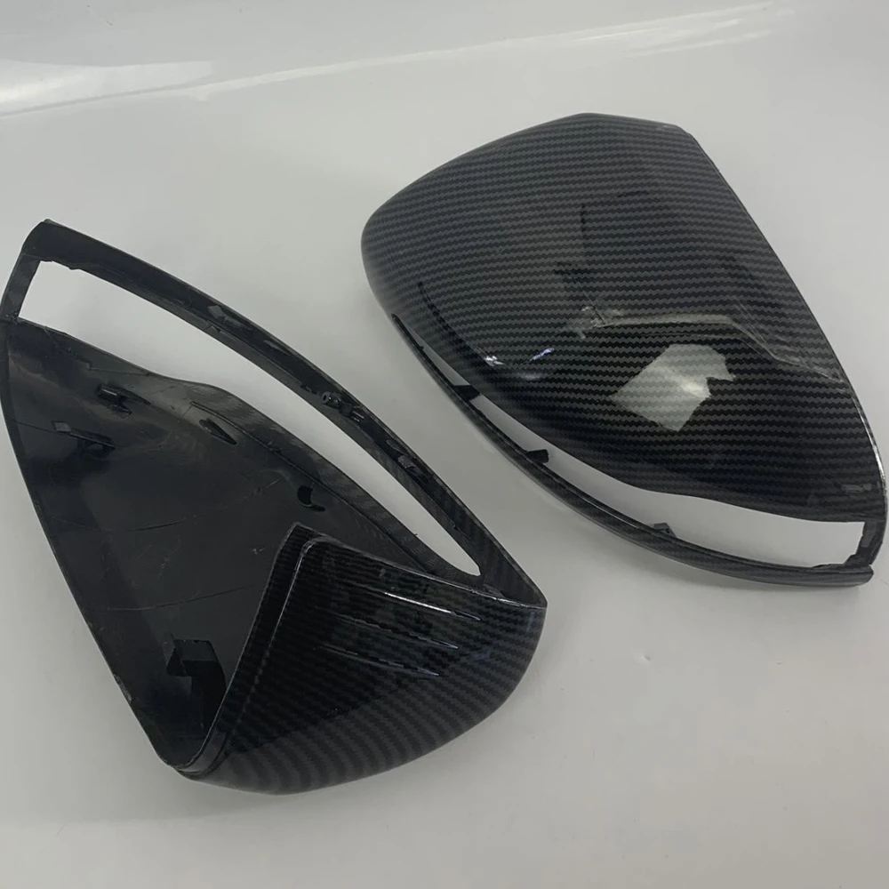 Car Mirror Cover for Mercedes-Benz E-Class W213 C238 S213 2017~2023 Displace Cap Wing Carbon Fiber Trim Shell Part Accessories