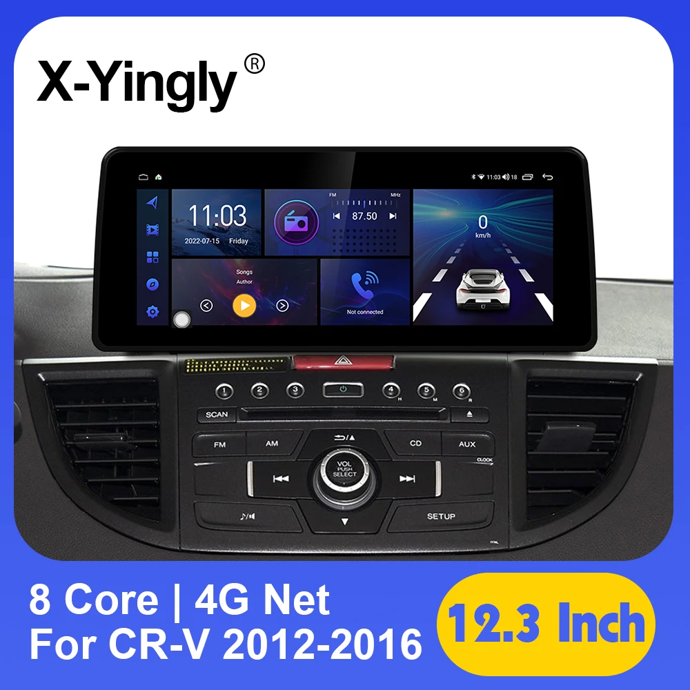 

12.3inch Android 12 Car Multimedia Radio Player Video For Toyota Wildlander/RAV4 2020- GPS Stereo System Carplay Navigation 4G