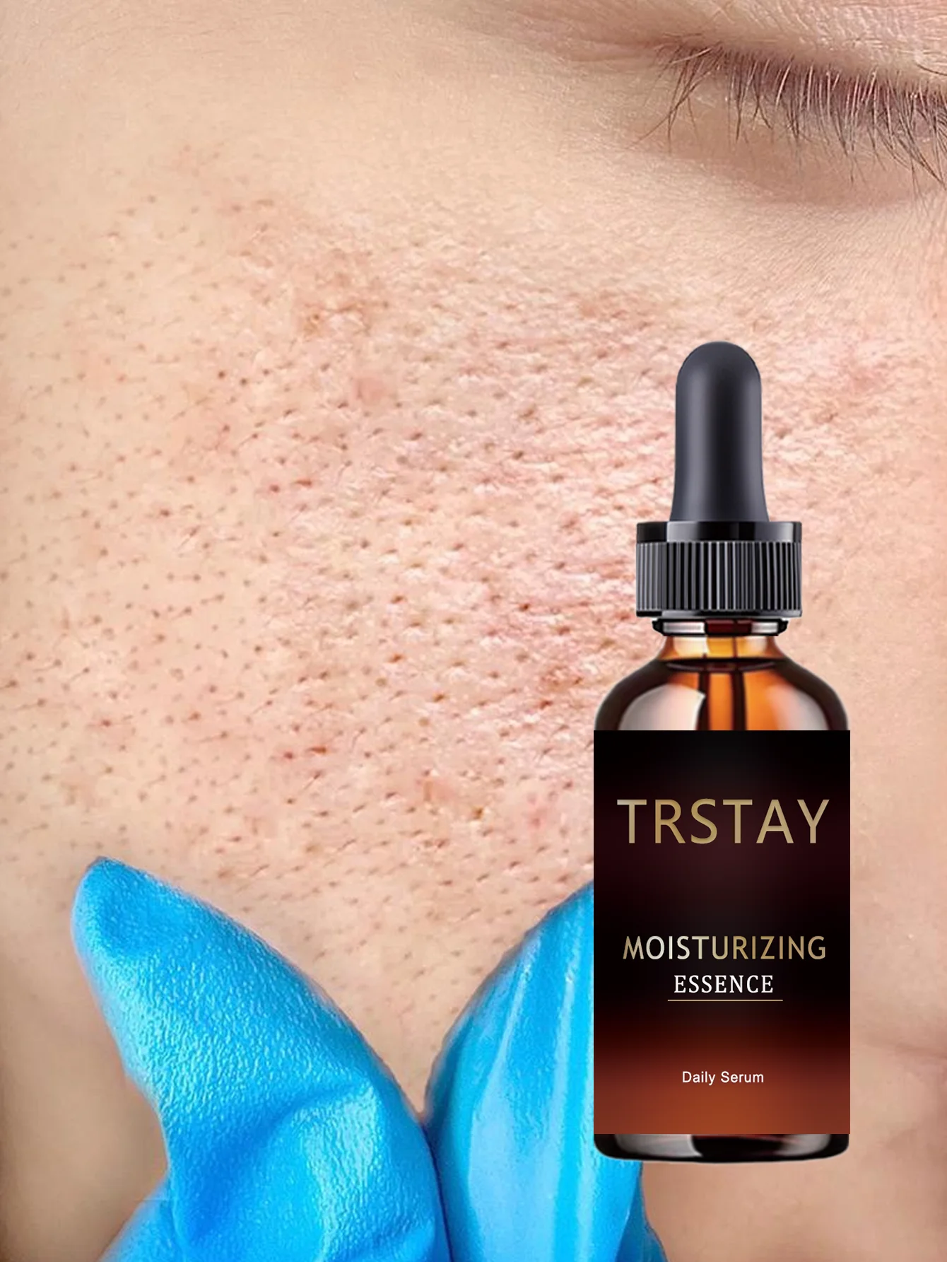 Hydrating Facial Brightening Essence Reduces Wrinkles Fine Lines Dullness Evens Skin Tone with Spot Lightening Formula for Radia - Image 3
