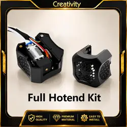 High quality Ender 3 V2 Full Hotend Kit 3D Printer Accessories Assembled Hot End With Dual Fans For Ender-3 V2 Upgrade Parts