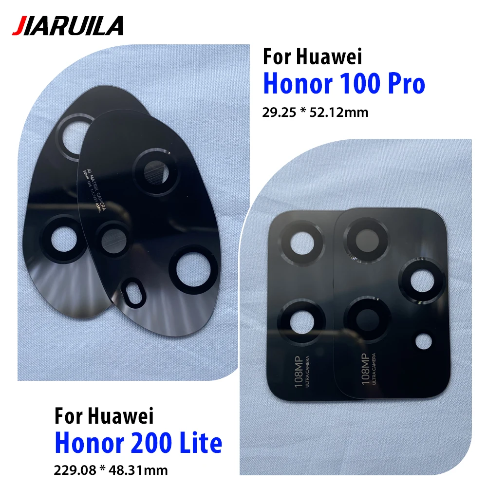 

Стеклянный объектив задней камеры для Huawei Honor 100 Pro Honor 200 Honor 200 Lite, запасные части