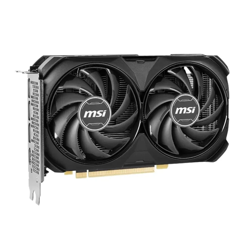 Бывшая в употреблении Видеокарта MSI GeForce RTX 4060Ti VENTUS 2X BLACK 8G OC Gaming графическая карта 8G GDDR6 128-bit PCI-E 4,0 HDMI DP 8Pin