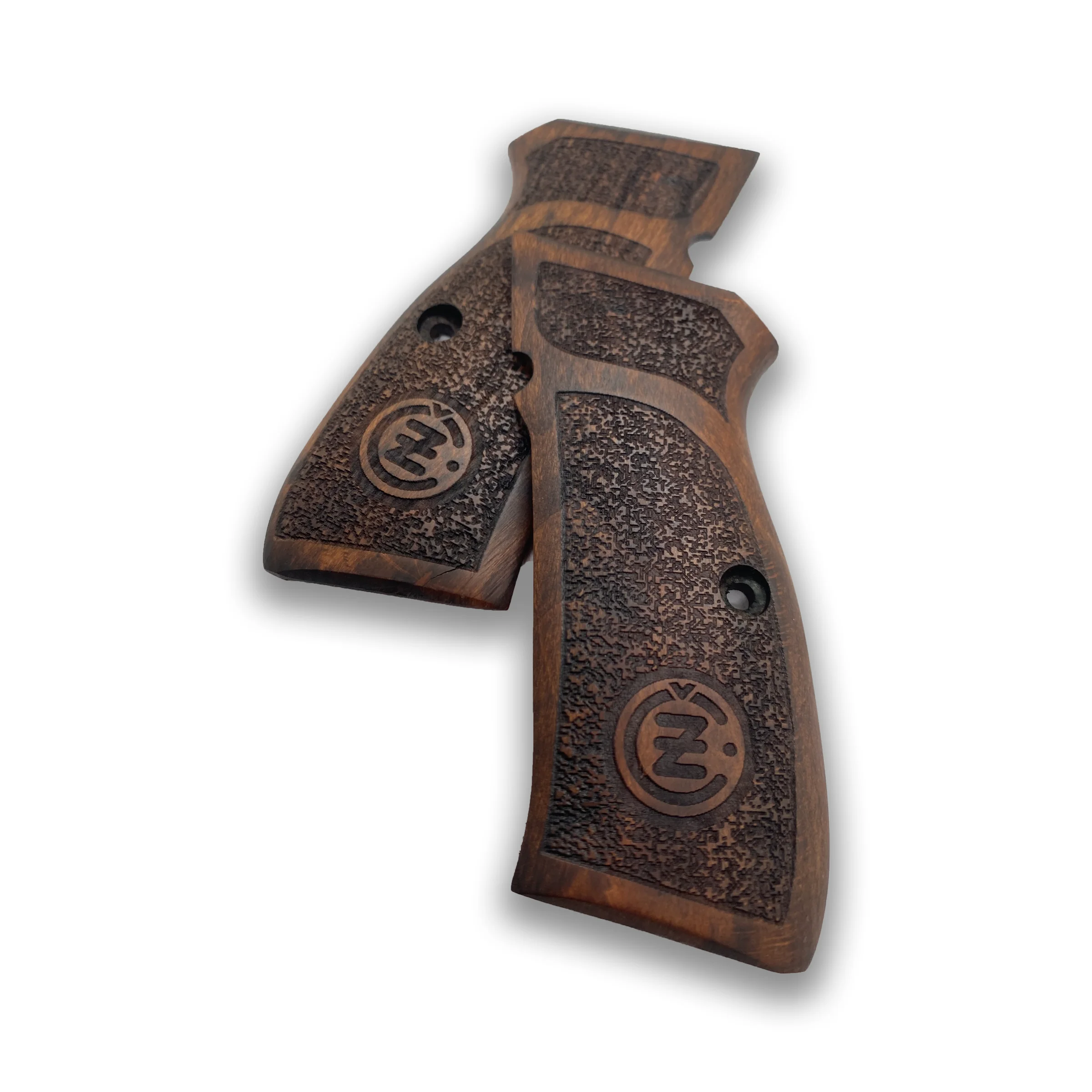 CZ-75 custom laser cut walnut wood clutch gun accessory hunting gun gun handles