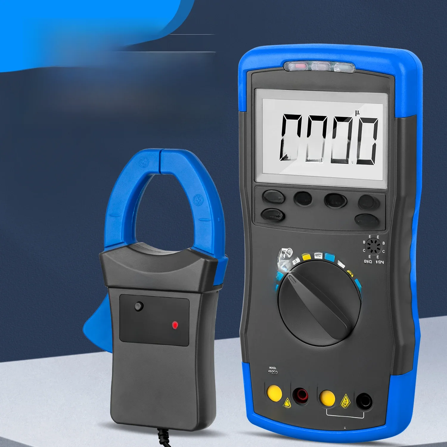 HoldPeak HP-770HC multimetr cyfrowy Tester True RMS inteligentna sonda z automatycznym zakresem z adapterem zaciskowym NCV + HP-605A 600A prąd AC/DC — zdjęcie 2