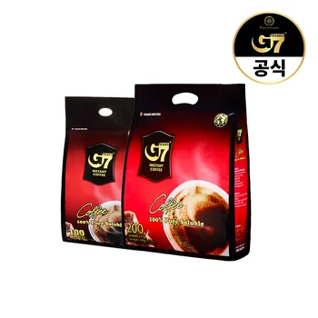 G7 베트남 커피 퓨어블랙 2g x 200개입 + 100개입 (총 300T) 