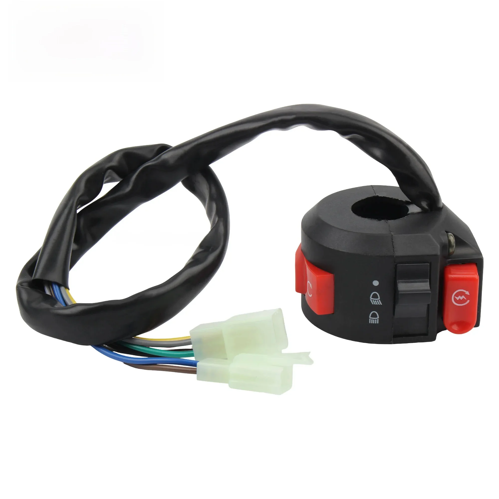 AliExpress PowerMotor Motorcycle 3-Function Switches Kill Start Light Buttons for ATV Pit Bike Buggy Go Kart 50cc-250cc Handlebar Controller Switch
