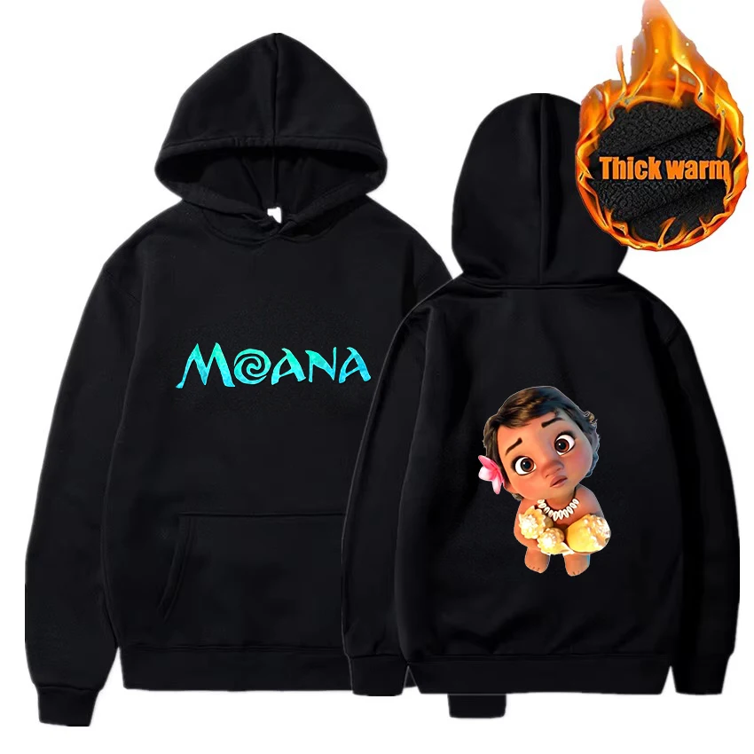 Moana Hoodie Sweatshirts Men Women Autumn Casual Pullover Boys Girls Harajuku Streetwear Hoodies Pullover Sportwear Hoodies