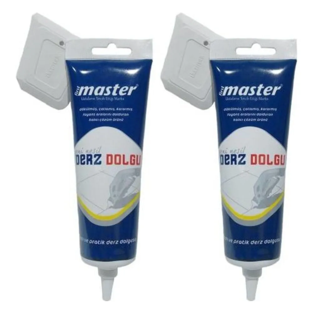 2 PCS 350 GR First Master White Joint Filler TILE BETWEEN JOINT APPLICATION Ready to Use Grouting material FAST SHIPPING