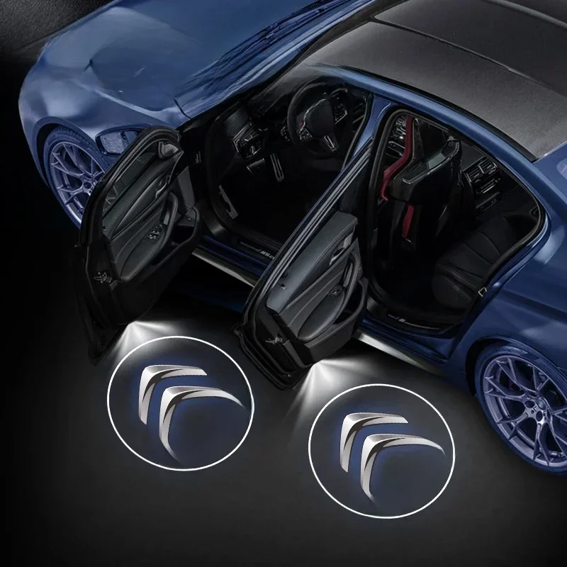 Lampe de Projection Led universelle sans fil pour porte de bienvenue, pour citroën C4 C5 C3 C2 C1 C4L C6 Picasso Saxo VTS
