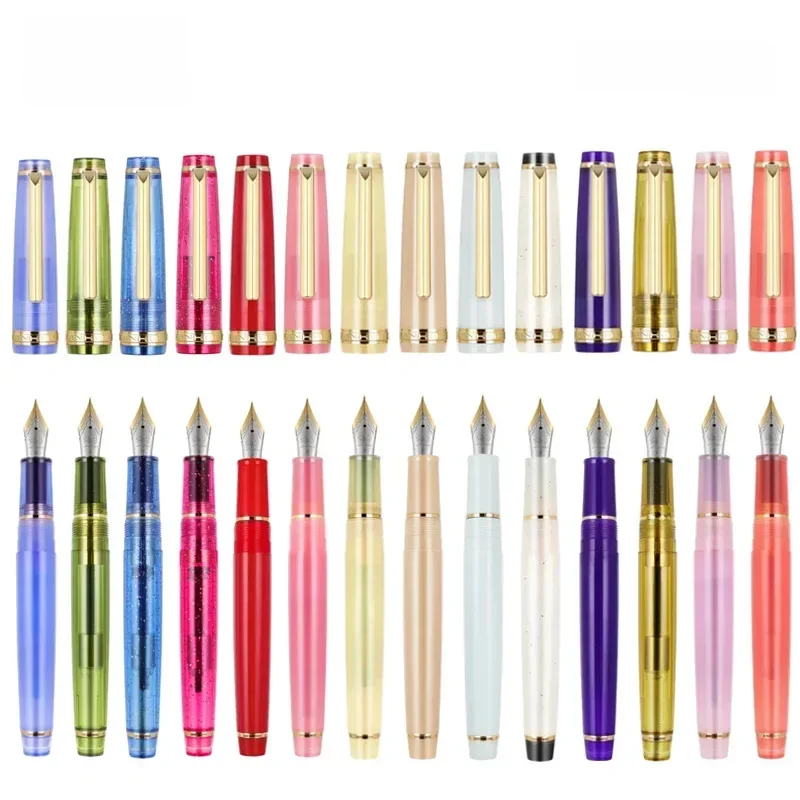Jinhao 82 pióro wieczne nowy kolor luksusowe eleganckie długopisy 0.7/0.5/0.38mm bardzo cienka stalówka pisanie biuro szkolne artykuły papiernicze — 2
