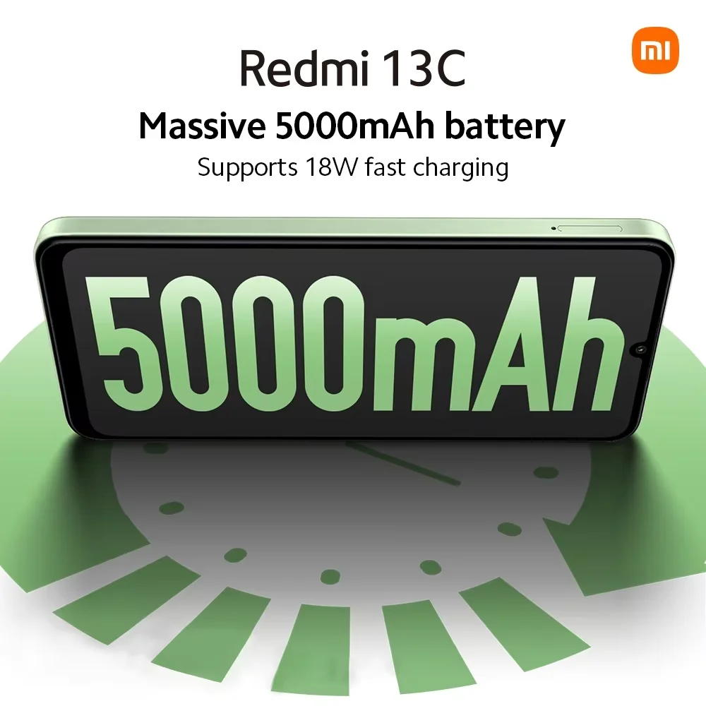 Global Version Xiaomi Redmi 13C MediaTek Helio G85 Octacore 50MP Camera 5000mAh 90Hz 6.74\