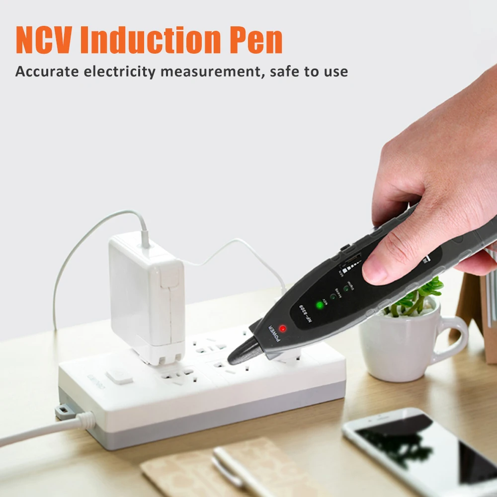 Imagem -03 - Noyafa-cable Tracker Lan Display Medida Tester Ferramentas de Rede Display Lcd Medir o Comprimento Wiremap Tester com Lanterna Nf8209