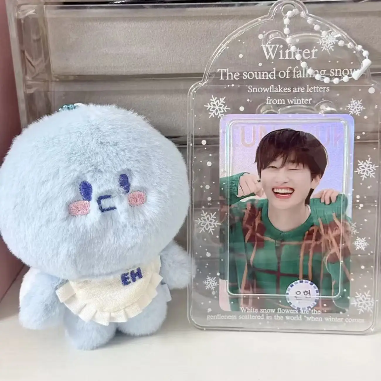 10CM Super Junior Doll Keychain Cartoon Cute Soft Short Plush