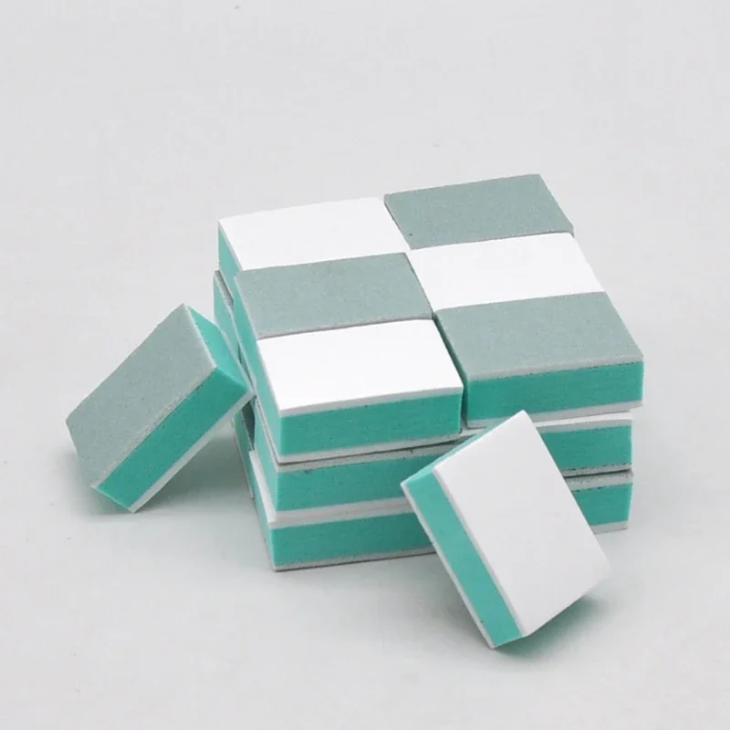 20 sztuk/partia 600/3000 Grit bufor do paznokci blok polerowanie żel UV polerka do paznokci Shiner gąbka Mini Manicure Pedicure narzędzia pielęgnacja paznokci — zdjęcie 2