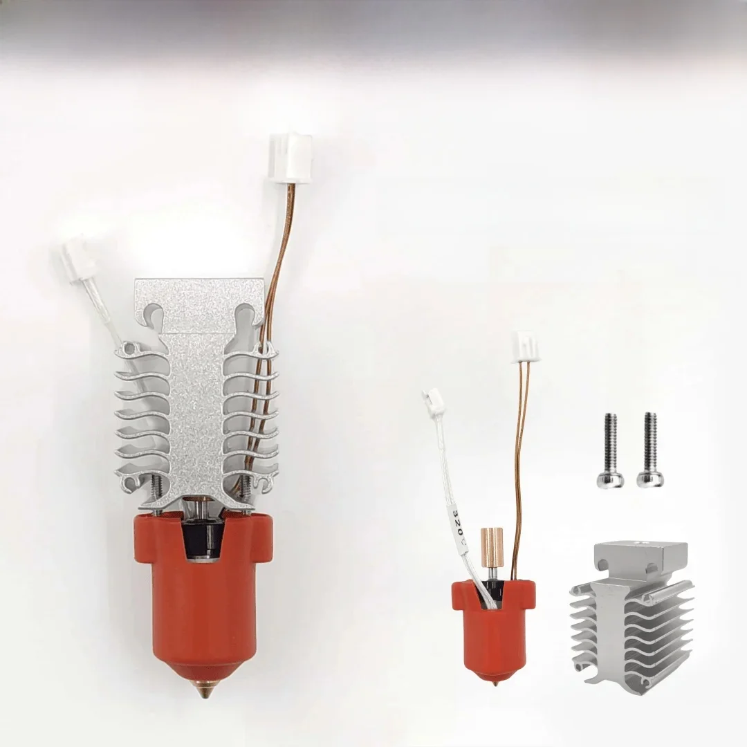 Ender-3 V3 KE Hotend Kit wytłaczarka dyszowa do drukarki 3D Creality Ender 3 V3 KE ceramiczny zestaw bloków grzewczych 300 ° C Wysoka temperatura — zdjęcie produktu 7