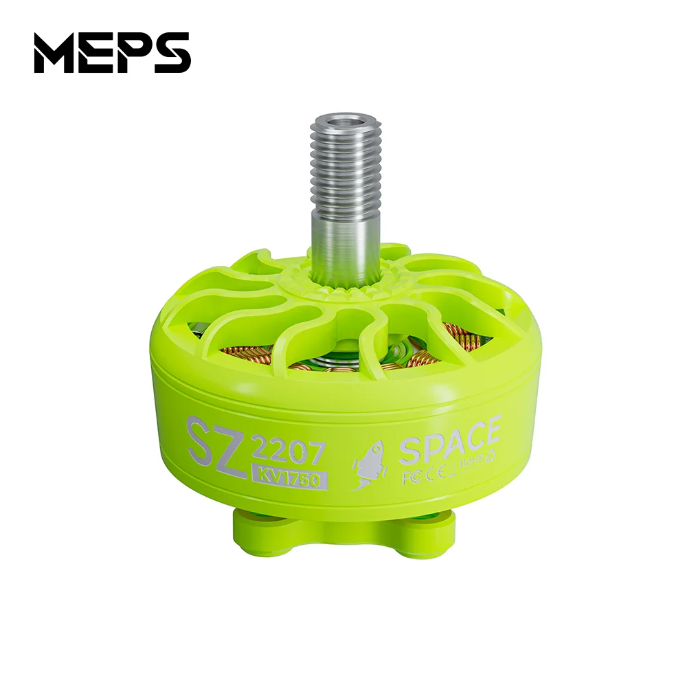 MEPS-motores sin escobillas SZ2207 FPV, 1750KV, 1950KV, 6S/2750KV, 4S, alta estabilidad para Dron de carreras de 5 pulgadas, piezas de repuesto RC