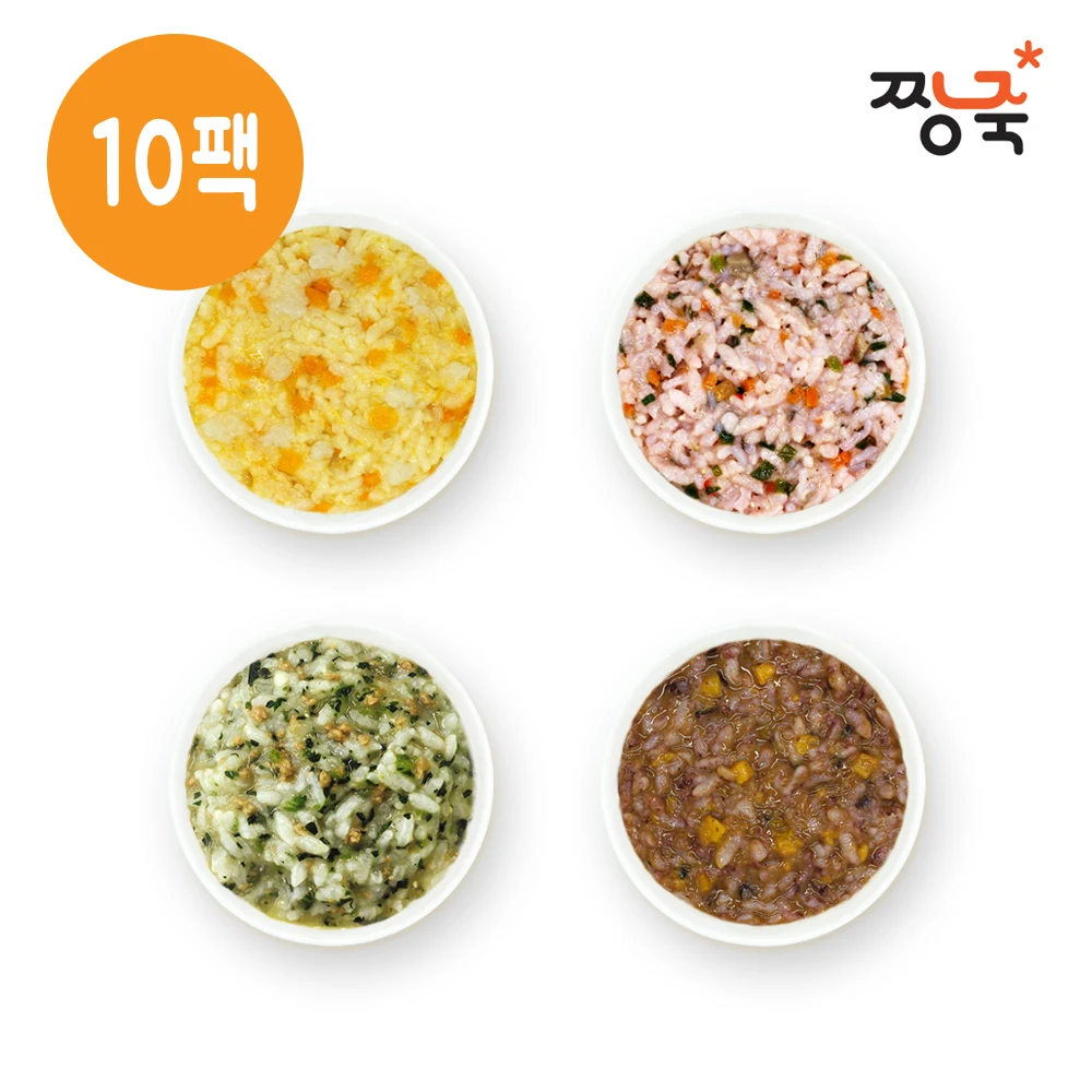 Chang Jukjuk Refrigerated baby food late Jin rice evenly and a total of 10 packs (S205)_ from 11 months