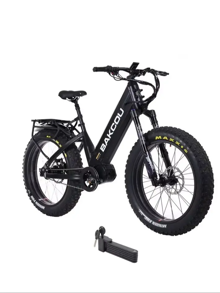 1500W 48V MAV-3 MID DRIVE FAT TIRE STEP-THRU ELECTRIC BIKE