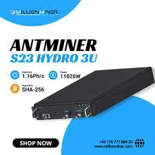 

Лучшее предложение Bitmain Antminer S23 Hyd 3U 1160Th 11020W Bitcoin Miner Гидроохлаждение