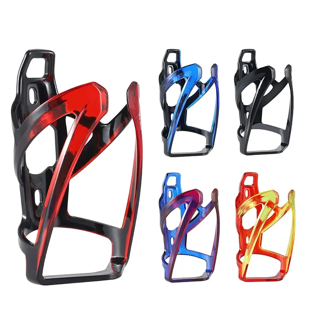 AliExpress WEST BIKING Bicycle Water Bottle Cage Colorful Gradient Cycling Bottle Holder Ultralight MTB Road Bike Water Bottle Bracket
