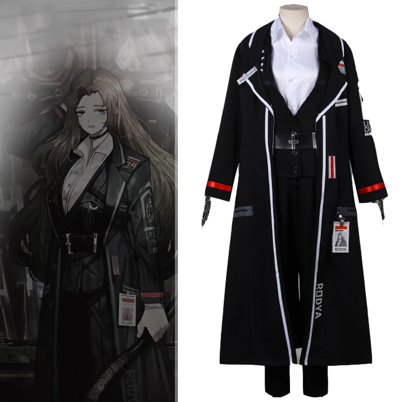 

Custom Made Limbus Company Rodion Cosplay Costume Game Uniform Halloween Suits Carnival Clothes Anime Outfits Big Size Tailor