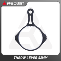 Red Win Scope Power Ring Throw Lever 43mm Diameter T6061 Aluminum See Through Hander Exclusive for Torero Riflescope Accessories