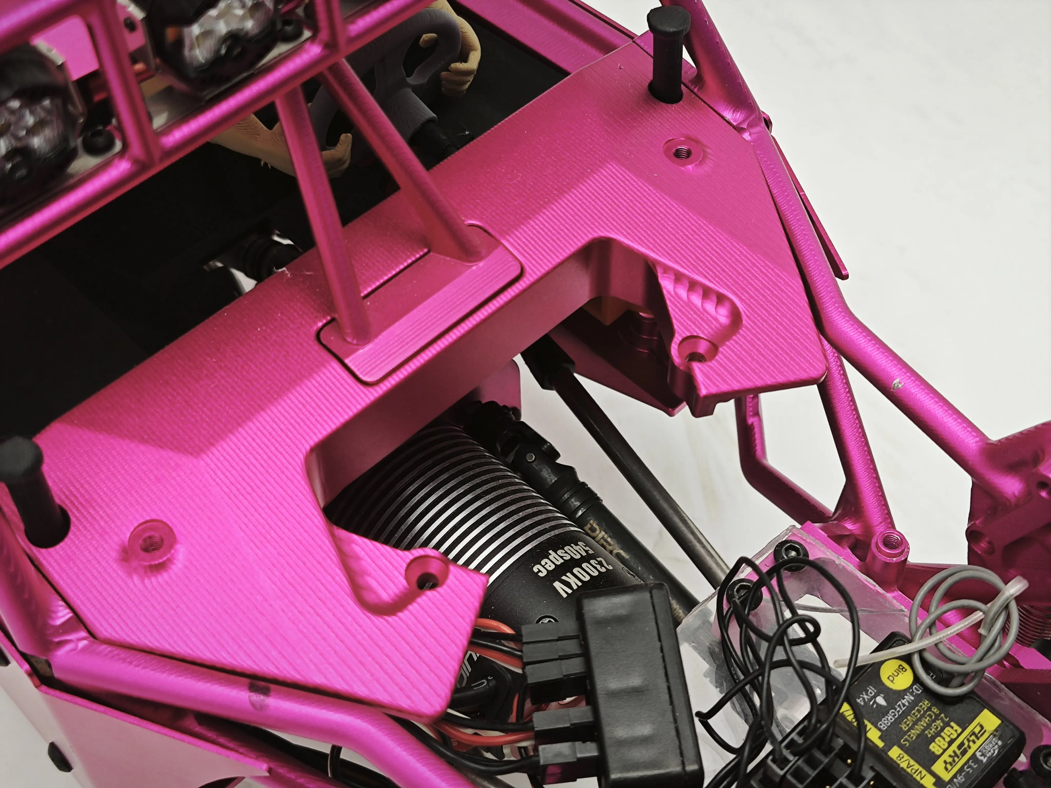 D1RC CNC Aluminum Front Axle Cover Base Upgrade Mod Parts for H10 RC Rock Crawler Car