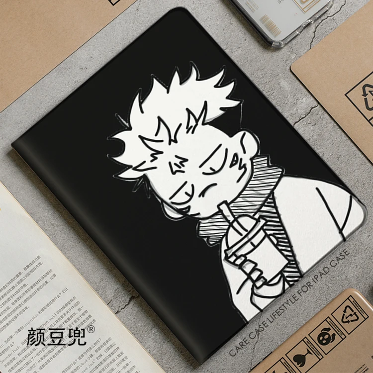 Jujutsu Kaisen Anime Ryomen Sukuna Case For iPad 10.2 9th 10th Air 3 Mini 6 5 Case Luxury Silicone Pro 12.9 11 in iPad Air 4 5 6