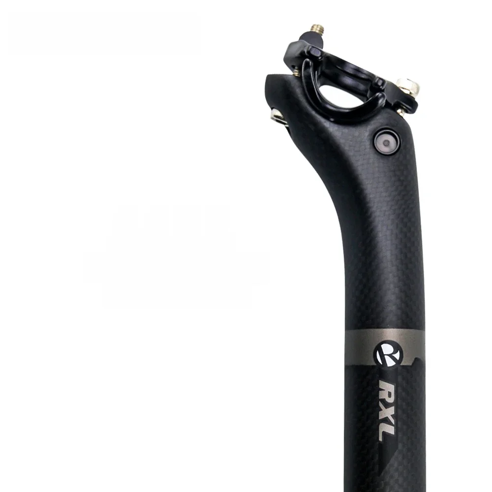 AliExpress RXL SL Carbon Seat Post Road Bike 27.2/30.8/31.6mm Offset 25mm Mountain Bike Seat Tube 3K Matte MTB Carbon Seatpost 350/400mm