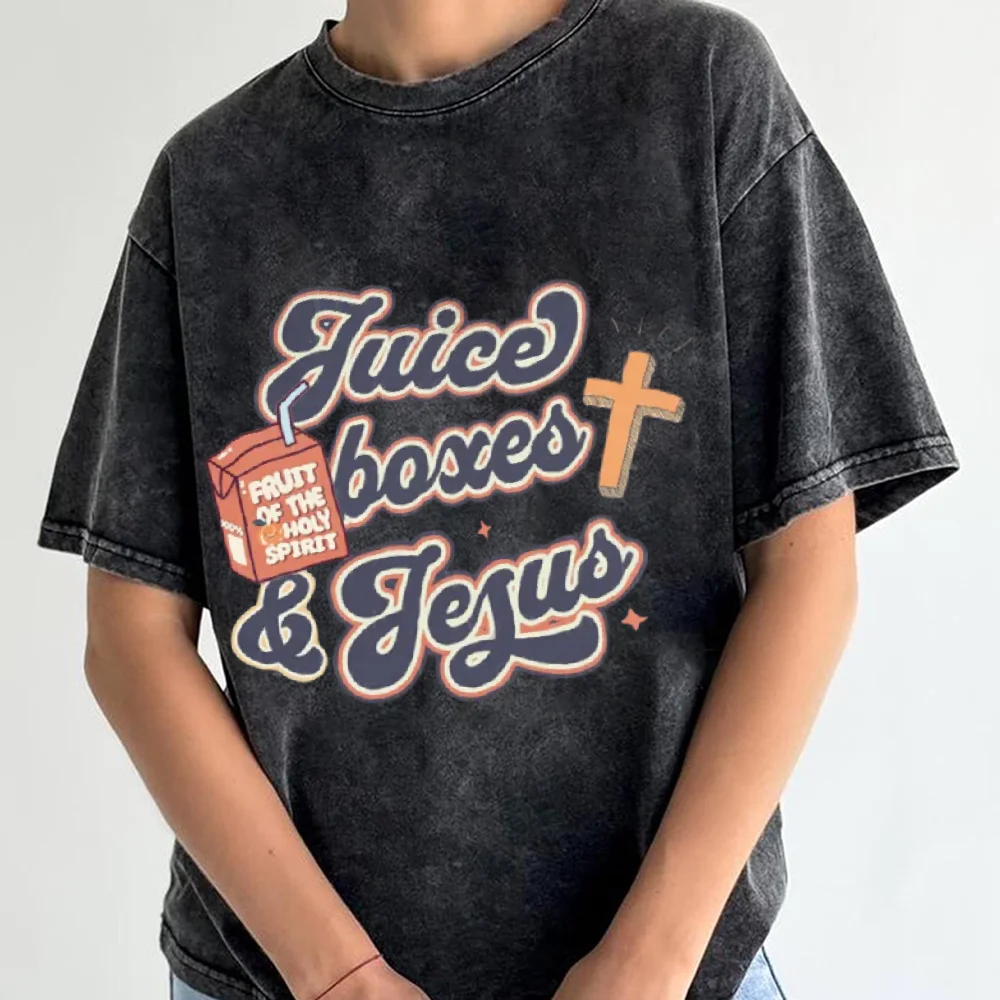 

Винтажная футболка унисекс Y2k Vibes для мужчин и женщин, летняя стираная винтажная футболка из чистого хлопка с короткими рукавами в готическом стиле