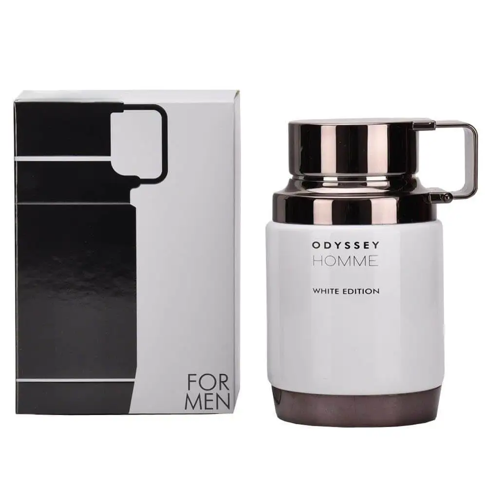 Odyssey Homme White Edition Edp Fragrance Eau De Parfum Cologne Premium Oriental Fragrant Fragrance Long-Lasting Crafted for the Modern Man 100Ml/3.4Oz