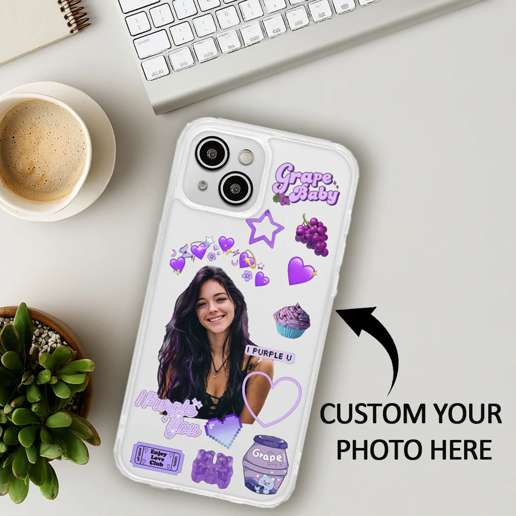 Custom phone case Personalized Custom pattern and text Romantic Gift Anniversary Family Couple Friend Pet