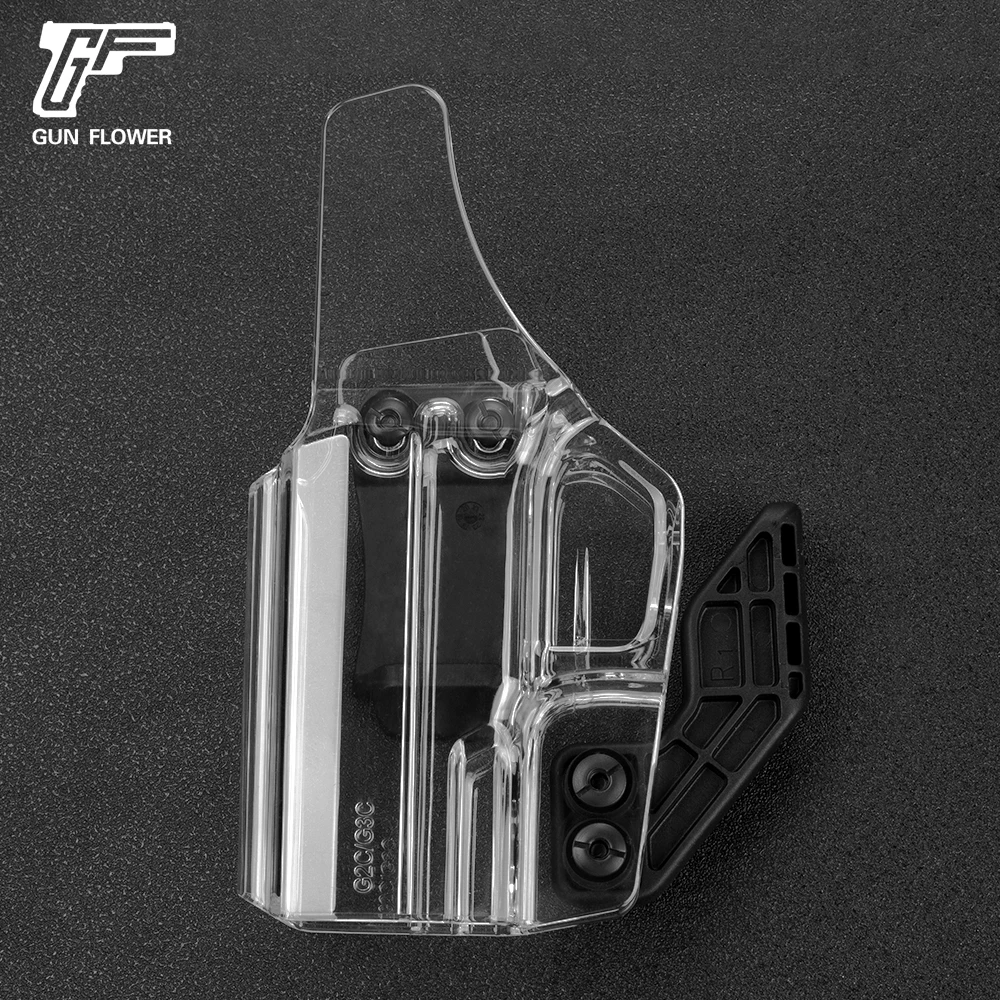 Clear IWB Holster Fits G17/22/31/ G19 19X 23 32 45(Gen 1, 2, 3, 4, 5)  Tactical Concealed Carry Case With Claw