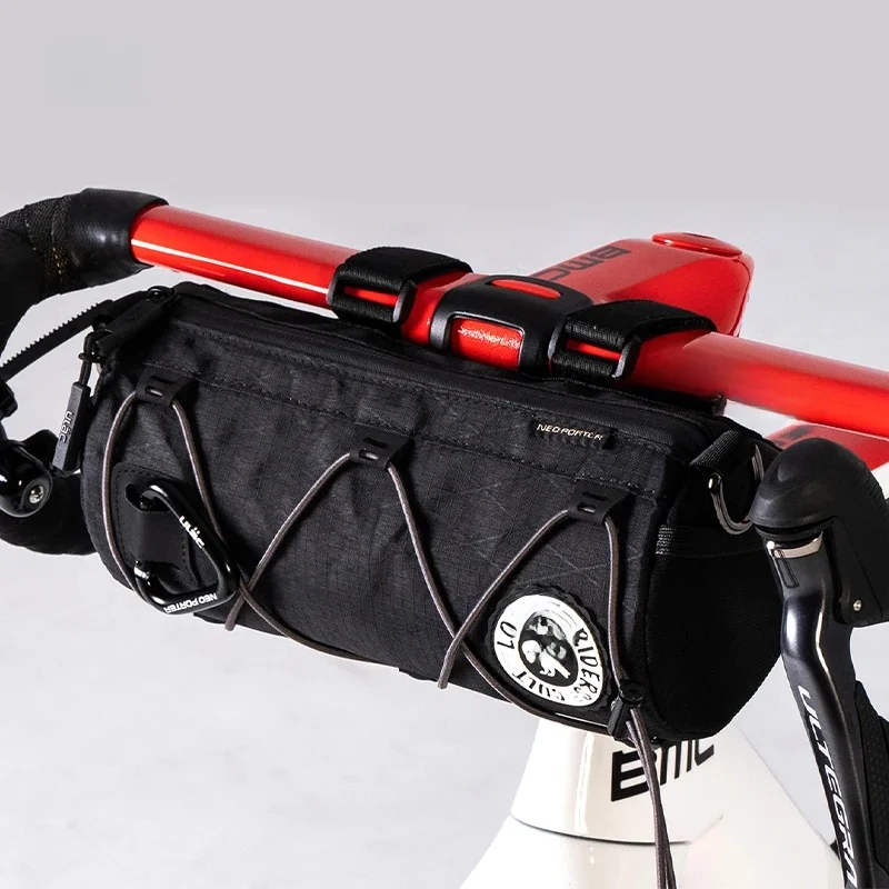 AliExpress ULAC Ulac Bicycle Handlebar Bag 1.7L Multifunctional Mtb Road Cycling Bike Bag Adjustable Shoulder Bag Cylindrical Bicycle Packet