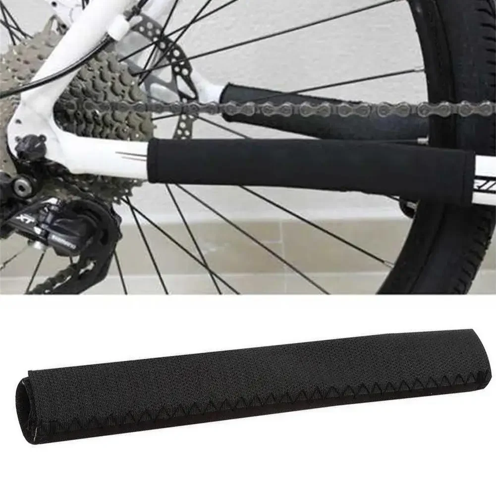 AliExpress NONE 4PC Bicycle Frame Protection Ultralight MTB Bike Frame Protector Chain Rear Fork Guard Cover Cycling Chain Cover Black