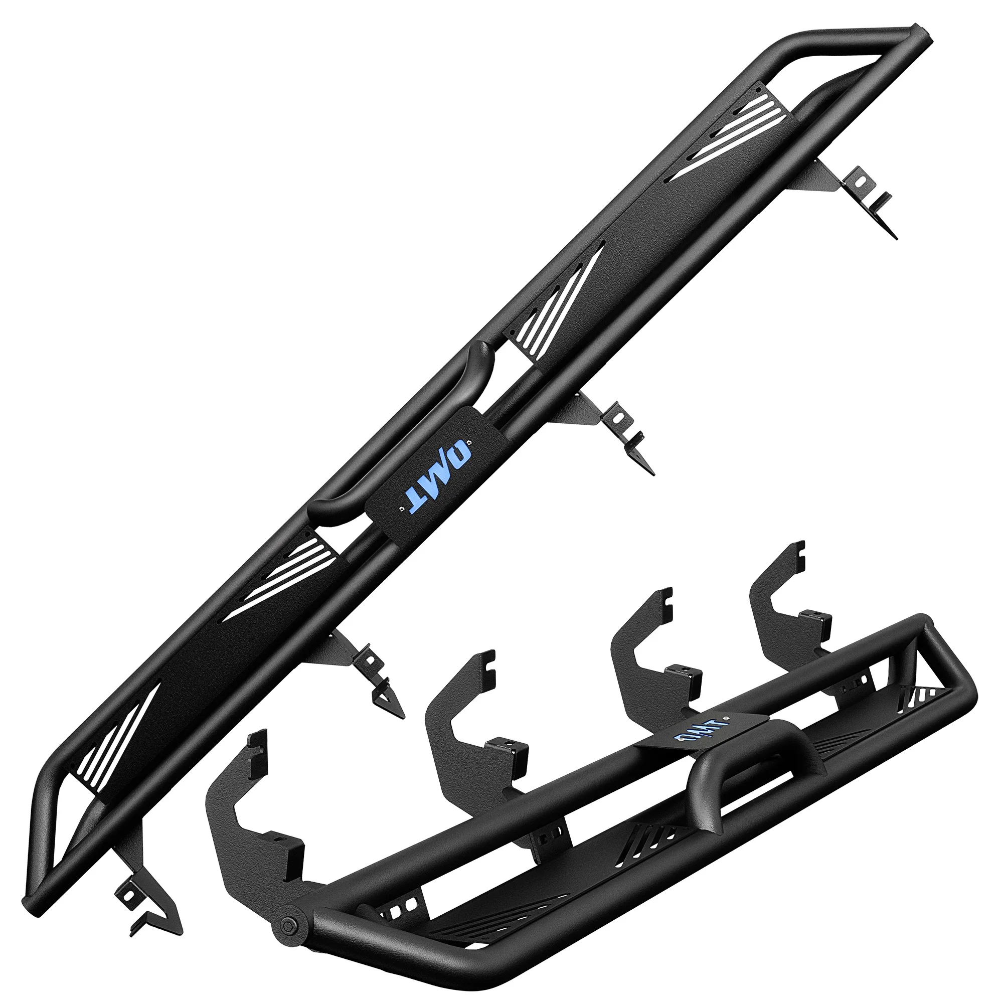 

Running Boards Side Steps Compatible w/ 2019-2025 Chevy Silverado / GMC Sierra 1500, 2020-2025 2500HD 3500HD Crew Cab