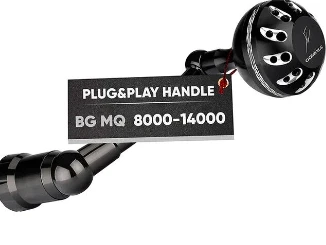 Gomexus Power Handle für Daiwa BG MQ Saltist 1500-8000 Spinngriff 65 mm Angelrollen 6