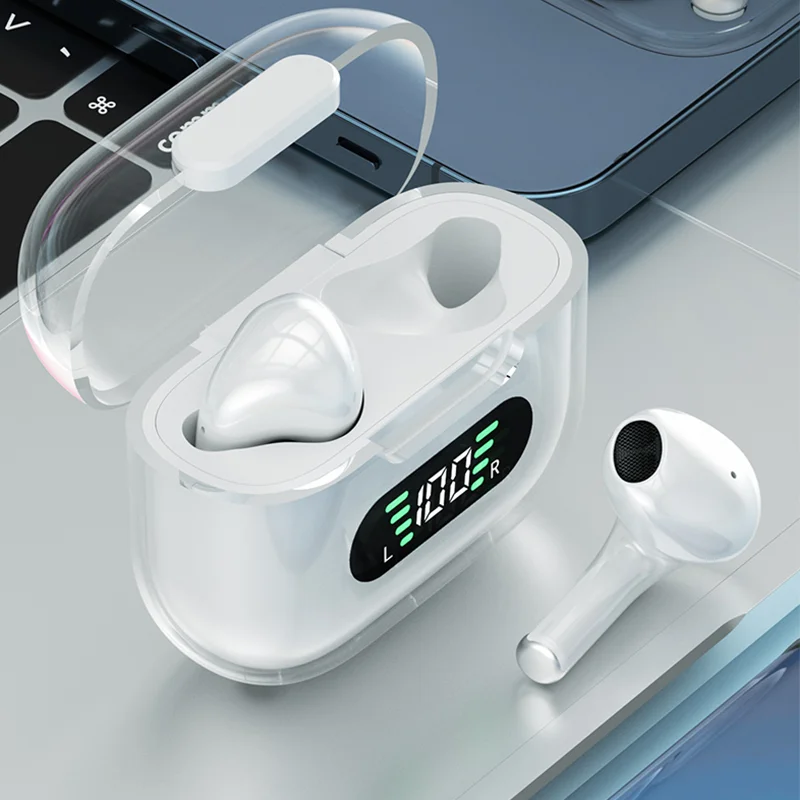 

Wireless Bluetooth Earphones TWS HIFI Stereo Mic Waterproof Sports Headphones HD Call Headset LED Display Music Gaming Earbuds
