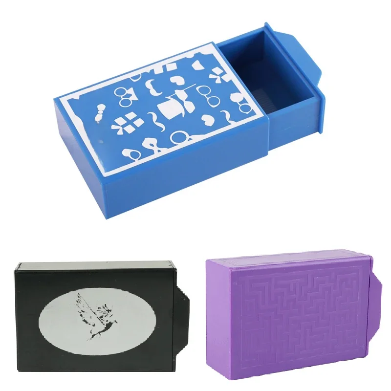 La boîte secrète tours de magie objets apparaissant dans une boîte vide Production gros plan illusion de mentalisme Gimmicks accessoire facile jouets pour enfants