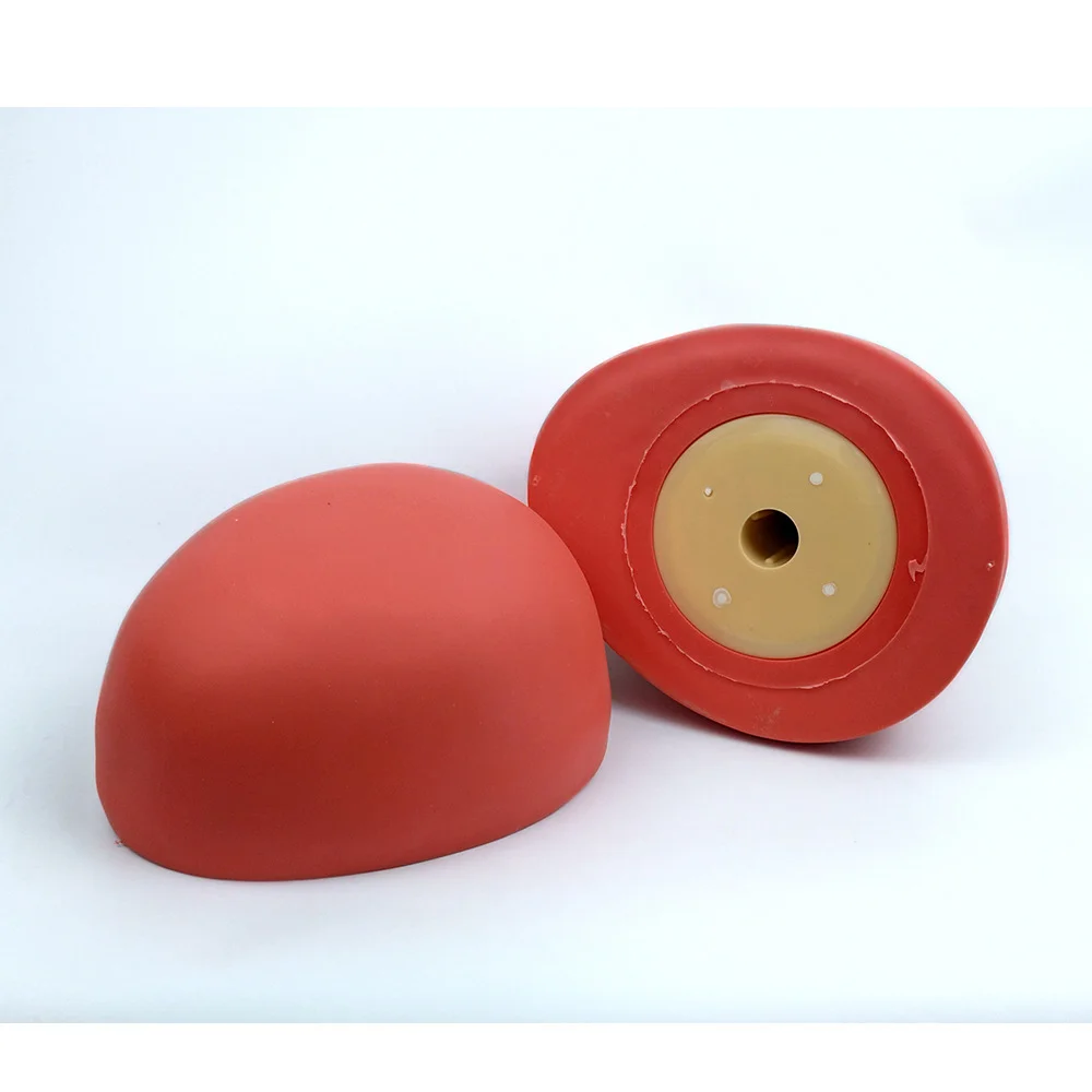 Soft Half Head Mold Bracket Hand Silicone Wig Head Holder Support For Crochet Lace Closure Frontal Can Insert Pins view 4