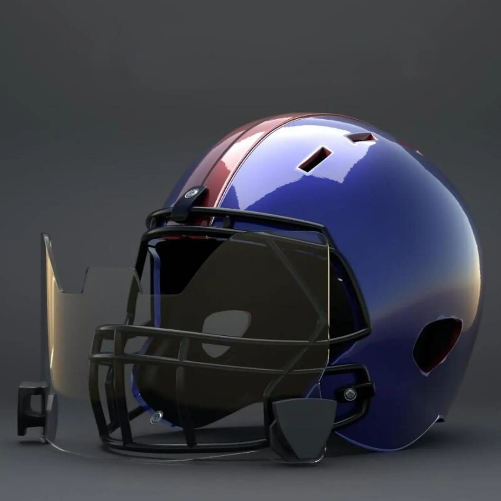 Football Visor Enhance Visibility Easy to Install Sun Protection Replacement Parts Face Mask for Adults Youth Football Helmets