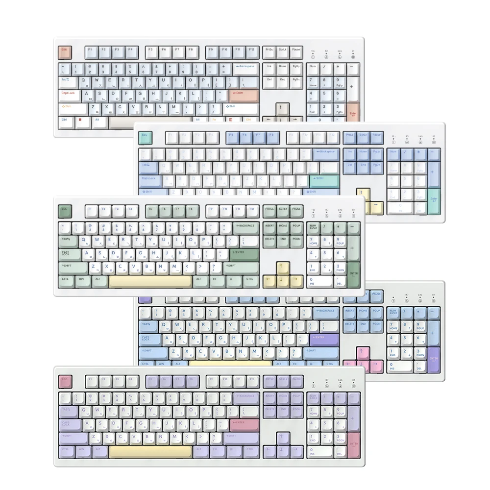 Hansung Computer Office Wed Wireless Mechanical Keyboard before Collection (Full array)[A]