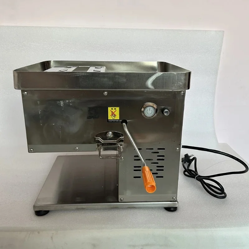 Meat Slicing and Shredding Machine Commercial Stainless Steel Meat Cutter Electric Meat Slicer Dicing Machine 1100W