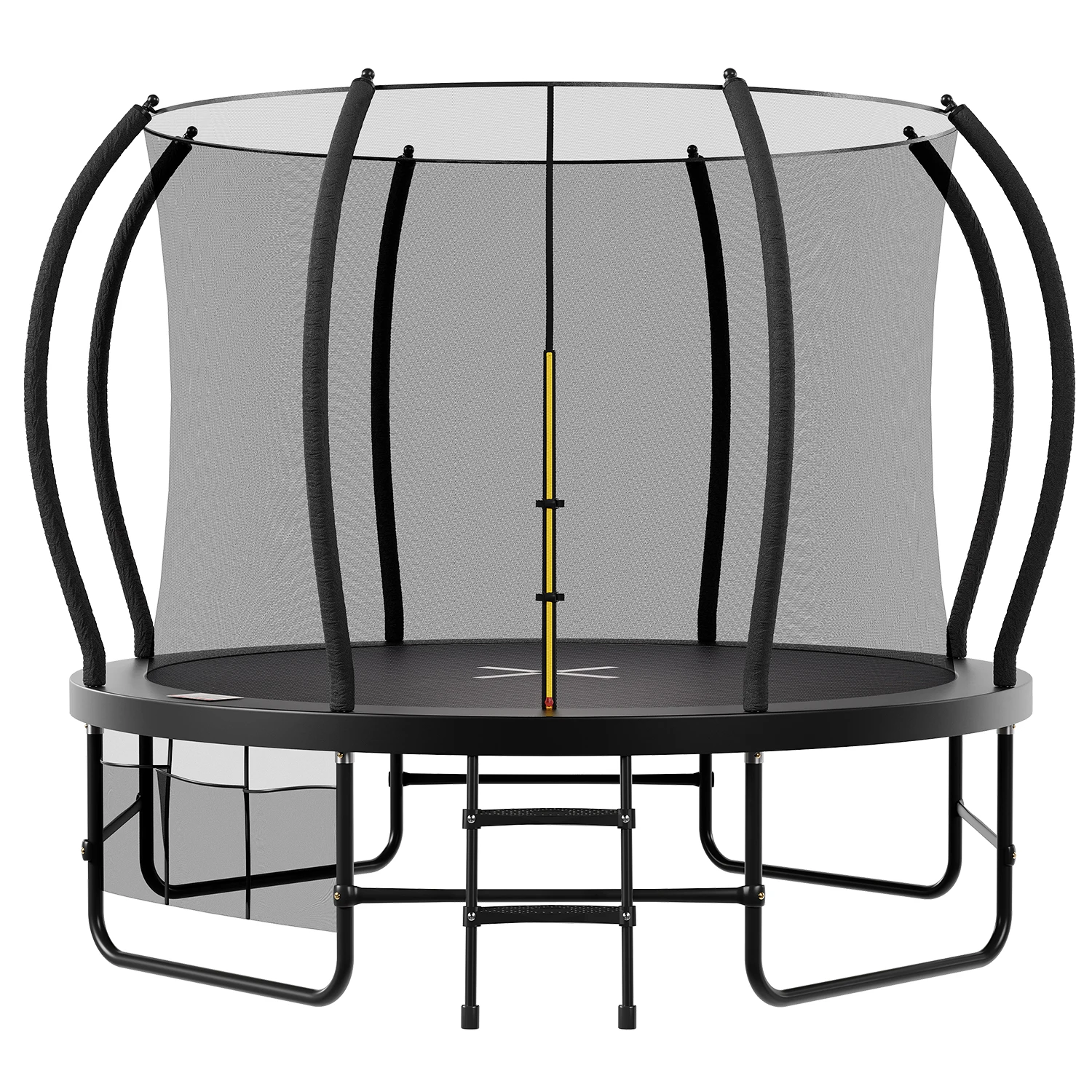 Devoko Trampoline ExtérieurØ305/366cm, Traverses de Jambe renforcées, Structure Stable et Robuste, Charge Max 160kg