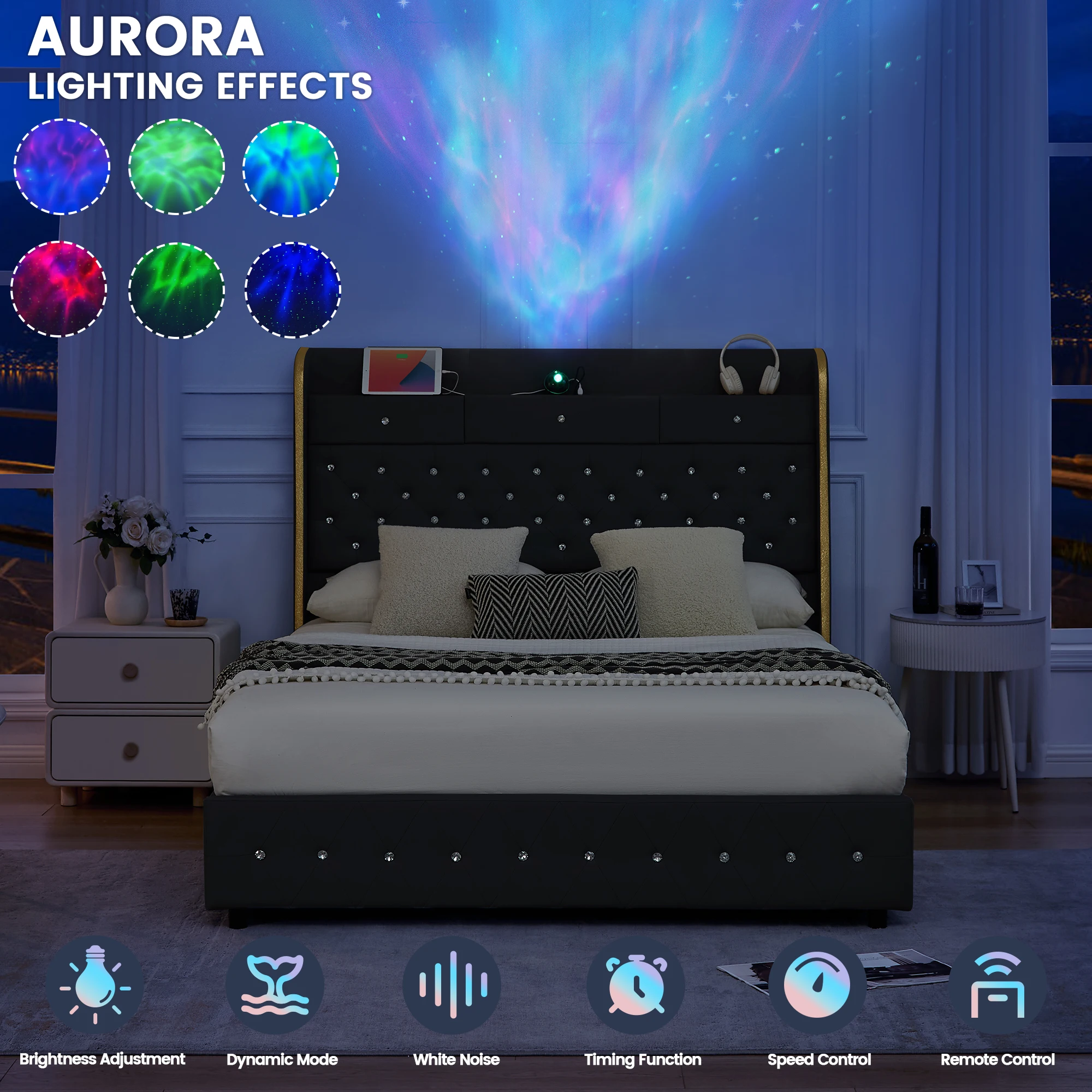 Thumbnail 2 - #13 Trending Wooden Bed Frames Right Now